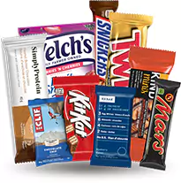 Bars, Candy & Healthy Options